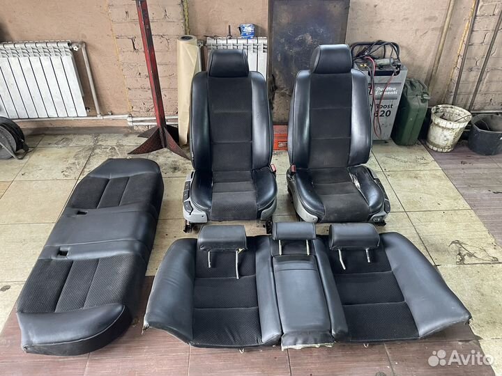 Салон BMW E39 дорест (комбинированный)