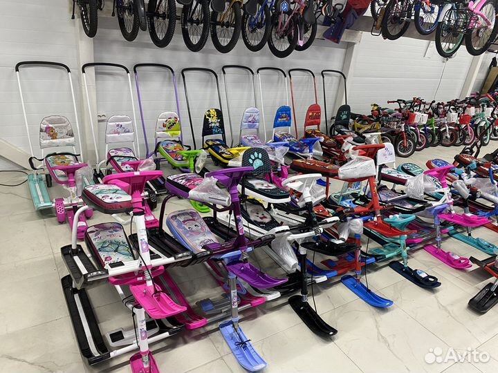 Снегокат ника спорт 6 с колесами