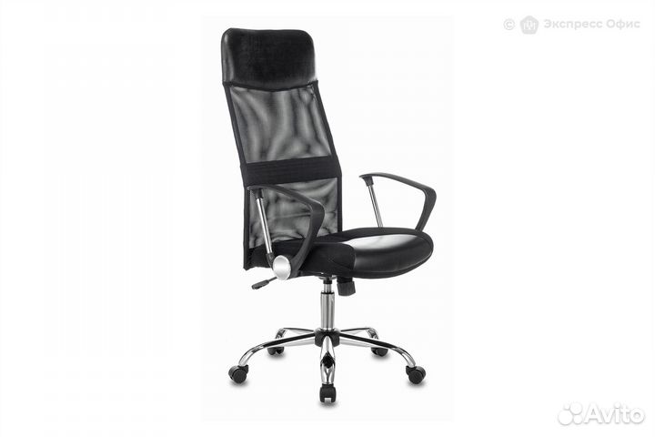 Кресло для руководителя Бюрократ CH-600SL/LUX/blac