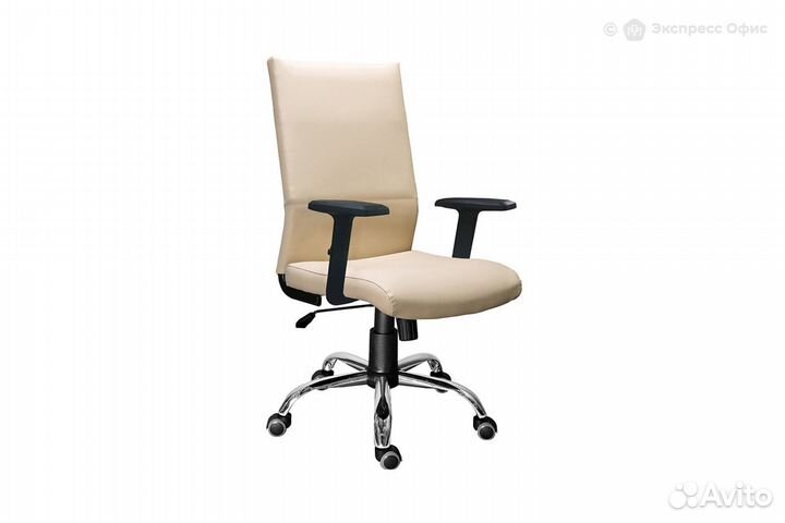 Кресло офисное Клерк Короткий 709 Хром