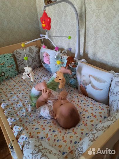 Бортики в кроватку