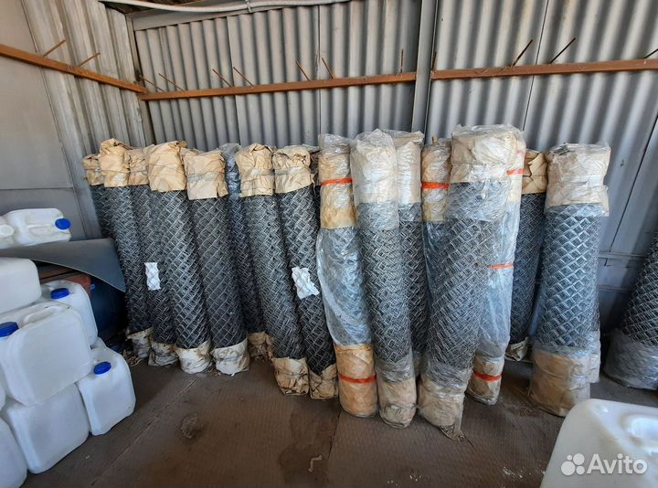 Сетка рабица 50х50х1,6-2м оцинкованная