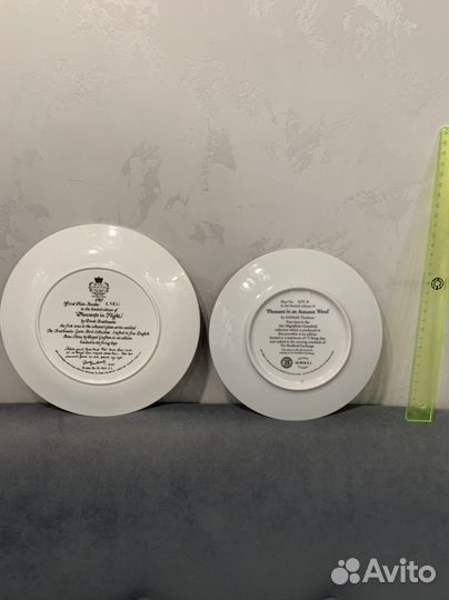 Тарелки номерные англия фарфор