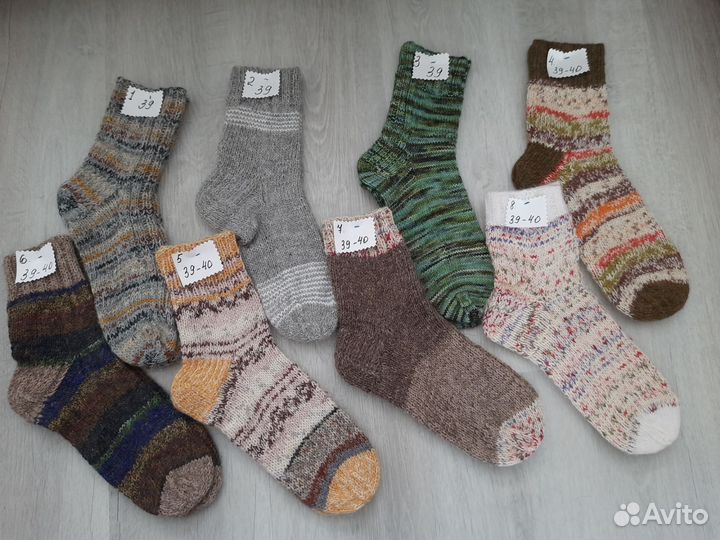 Носки вязаные ручной работы