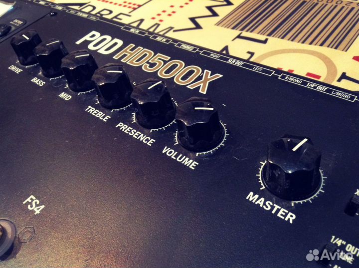 Гитарный процессор line 6 POD HD500X