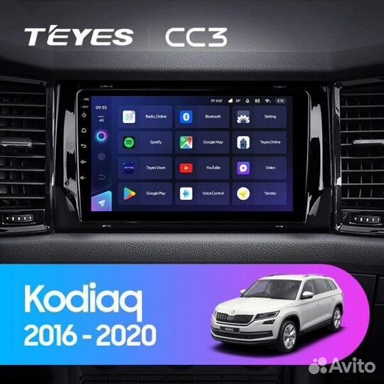 Teyes CC3 3/32 Skoda Kodiaq (2016-2020) Тип-A