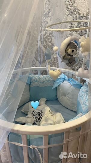 Бортики в кроватку