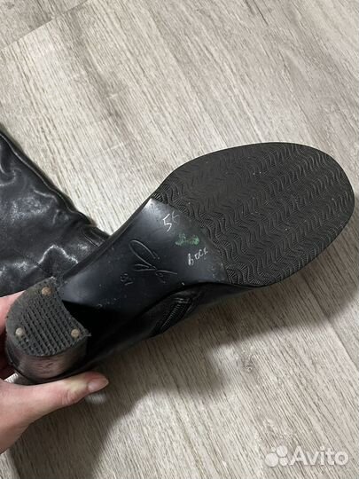 Сапоги ботфорты 37