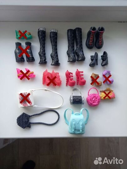 Одежда и аксессуары Monster High и Ever After High