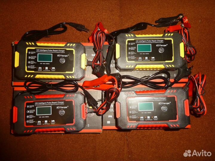 Зарядное устройство для аккумулятора автомат новое