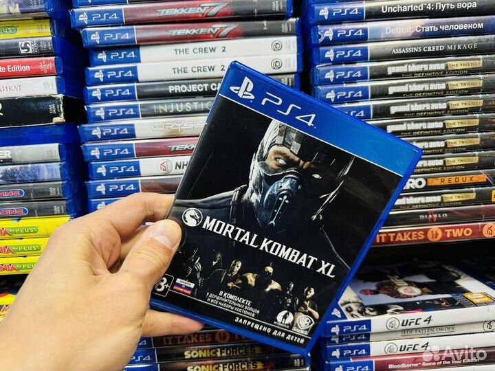 Mortal kombat xl ps4 диск