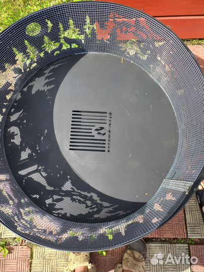 Металлическое кострище