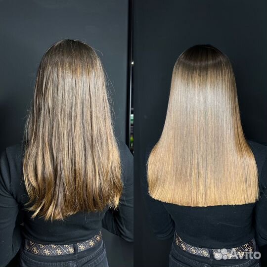 Кератиновое выпрямление волос и ботокс