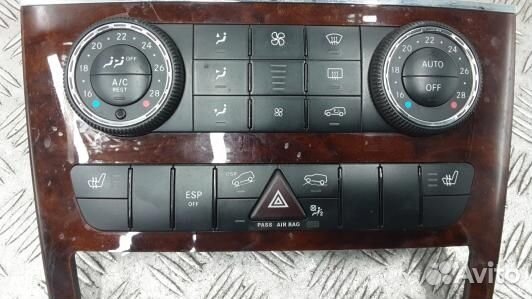 Блок управления печки и климат-контроля mercedes b