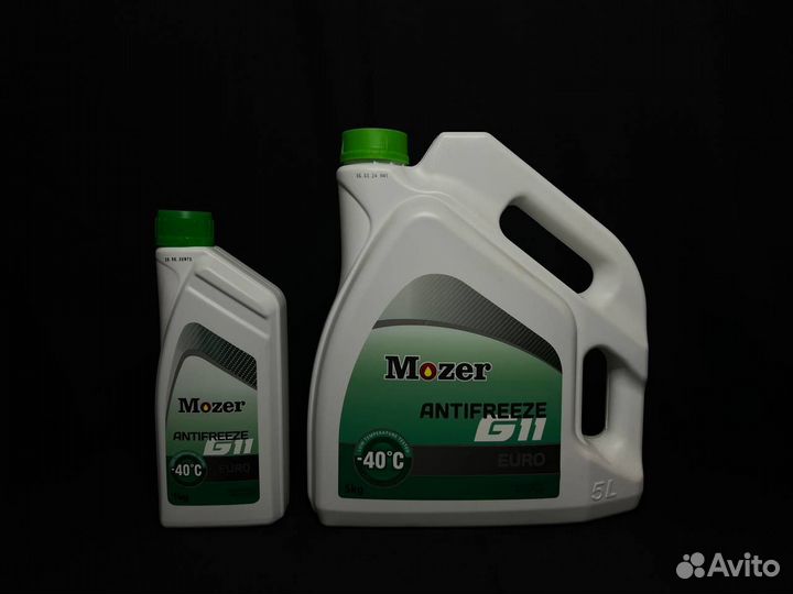 Антифриз - mozer-G11 -40 - зеленый