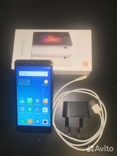 Xiaomi Redmi Note 4, 3/32 ГБ