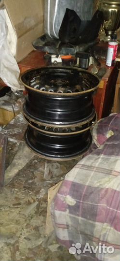 Комплект штампованных дисков r15 4x114,3/56.6