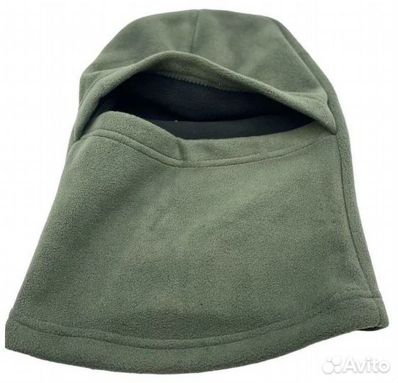 Балаклава флисовая олива, песок