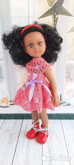 Платье на куклу паола рейна