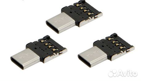Адаптеры OTG. Type-C - USB и Micro Usb - USB для п