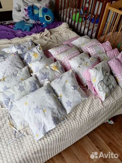 Бортики подушки