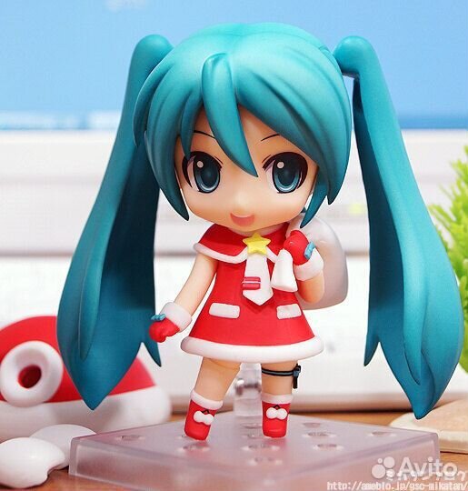 Аниме фигурка нендороид Мику Хацуне Miku Санта