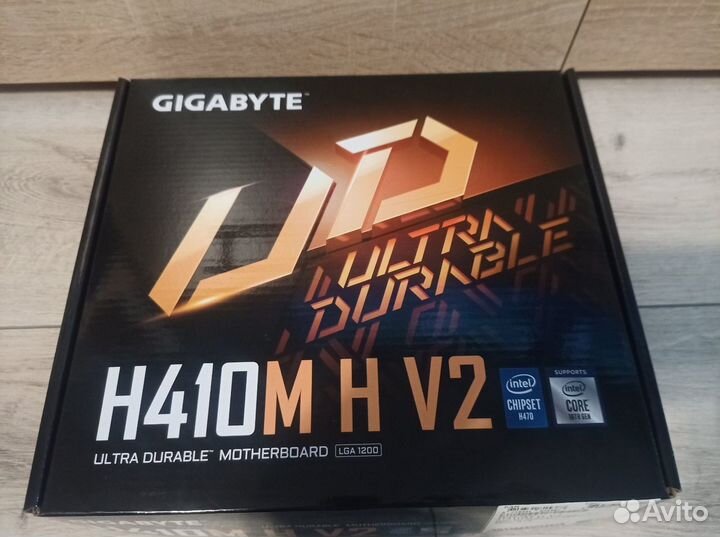 Комплект i3 10105F\Gigabyte H410M. Ситилинк, Новый