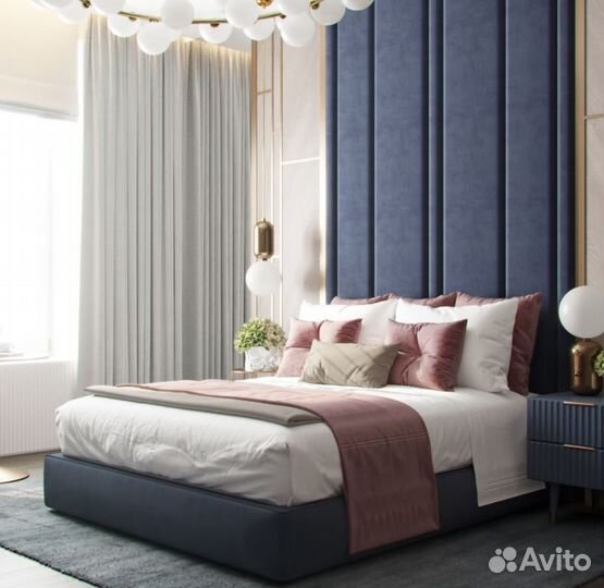 Мягкие стеновые панели - комфорт в интерьер