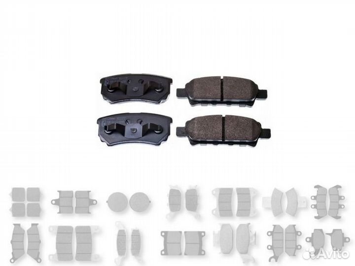 Колодки Mitsubushi Lancer (CS), Lancer, Outlander