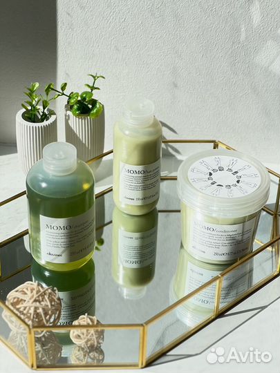 Davines линейка момо для увлажнения волос