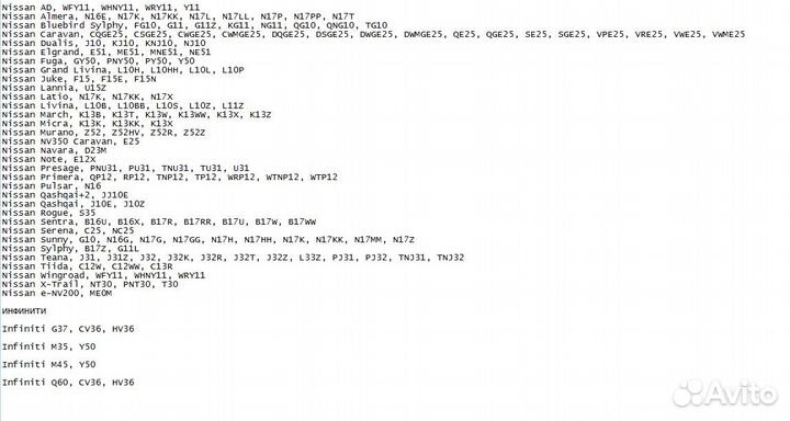 LED туманки на Nissan