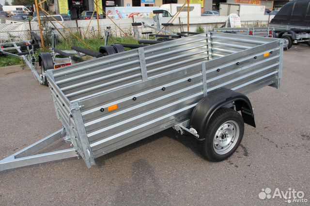 Прицеп легковой Мзса 2,5х1,3 м высокие борта