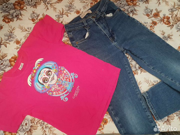 Вещи пакетом на девочку 7-9 лет