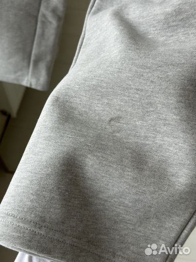Джоггеры lime M серые из футера новые