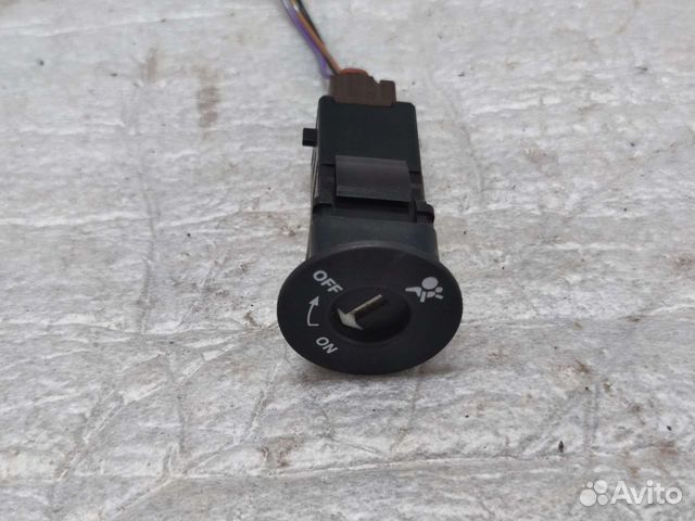 Кнопка отключения airbag Nissan note