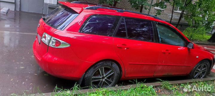 Mazda 6 2.3 МТ, 2005, битый, 310 000 км