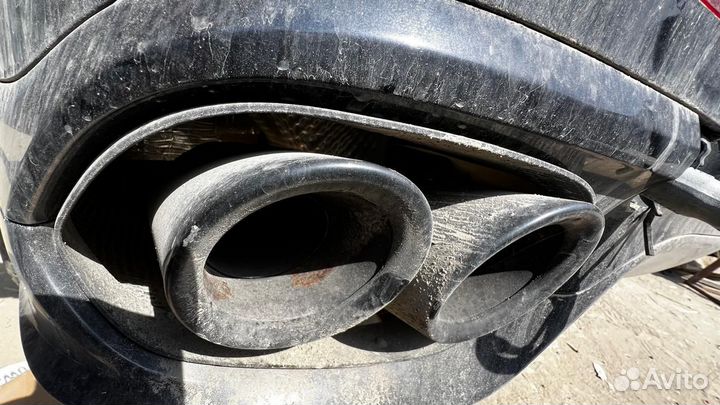 Глушитель Porsche cayenne 958 GTS c клапанами