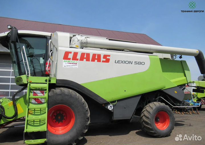 Комбайн Claas Lexion 580, 2004