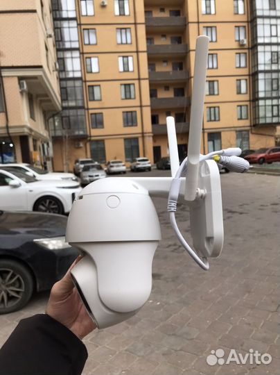 4G Камера с раздачей Wi-Fi (камера-роутер 2в1)