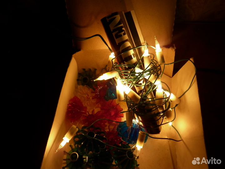 Гирлянда новогодняя СССР