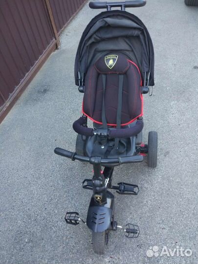 Детский трехколесный велосипед бу