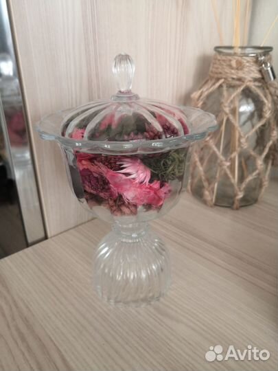 Ваза икеа для сухоцветов