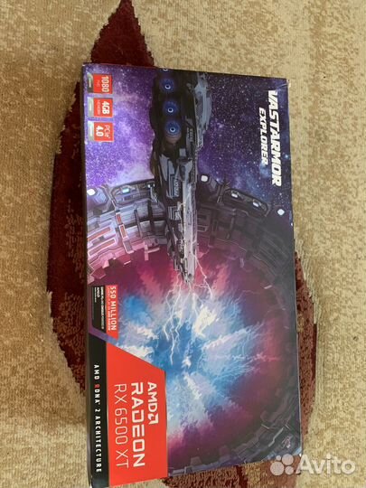 Запечатанная AMD Radeon 6500 XT (new)