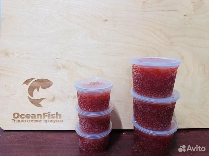 Красная икра горбуши Камчатка