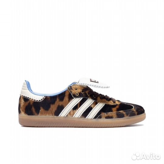 Adidas Samba x Wales Bonner Pony Tonal leopard