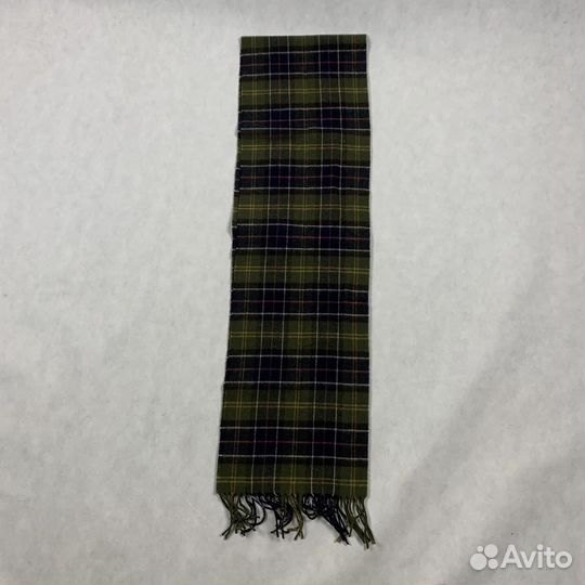 Шерстяной шарф Barbour в классическую клетку