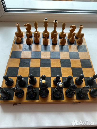 Шахматы СССР деревянные №12
