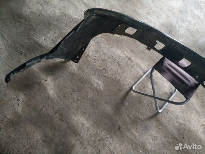 Накладка бампера Губа Юбка задняя Kia Sorento 2017