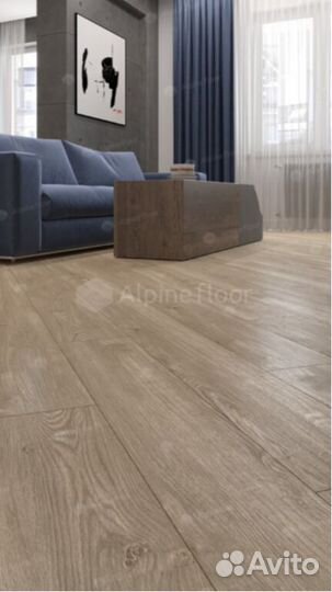 Alpine floor Sequoia SPC ламинат Секвойя Коньячная