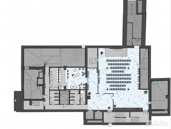 Конференц зал 261 м² от 50 человек